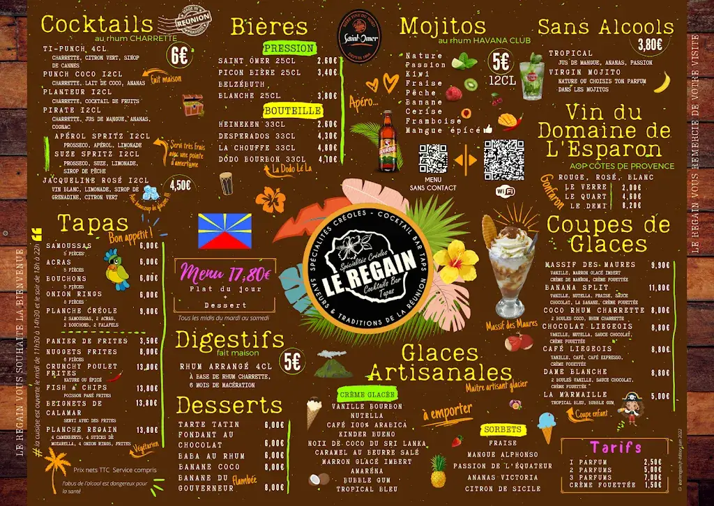 Menu_Le Regain_Gonfaron_image_1