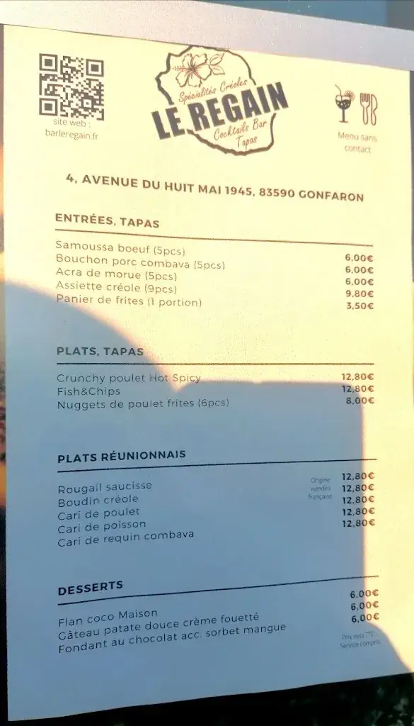 Menu_Le Regain_Gonfaron_image_3