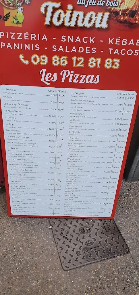 Menu_Chez Toinou_Gonfaron_image_1