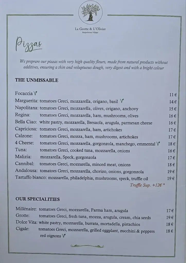 Menu_La Grotte & l'Olivier_Roquebrune-Cap-Martin_immagine_1