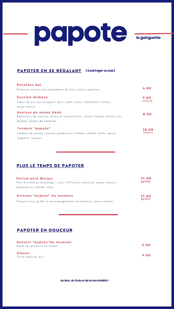 Menu_PAPOTE - La Guinguette_Goult_image_2