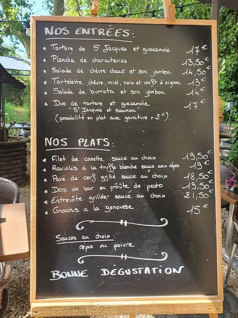 Menu_Restaurant de l'Auberge du Pont_Verdière_image_1