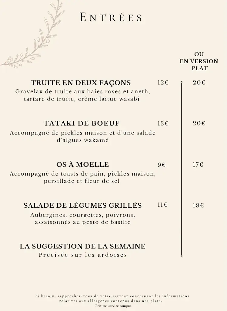 Menu_LE CABANON_Gréoux-les-Bains_image_4