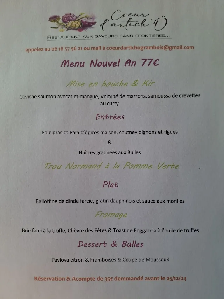 Menu_Coeur d'artich'Ô_Grambois_image_1
