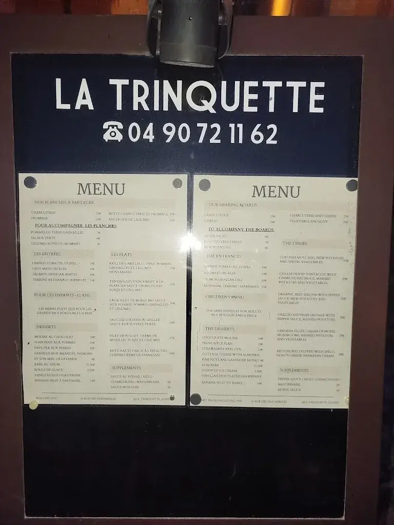 Menu_La Trinquette_Gordes_image_2