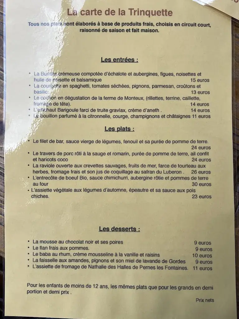 Menu_La Trinquette_Gordes_image_4