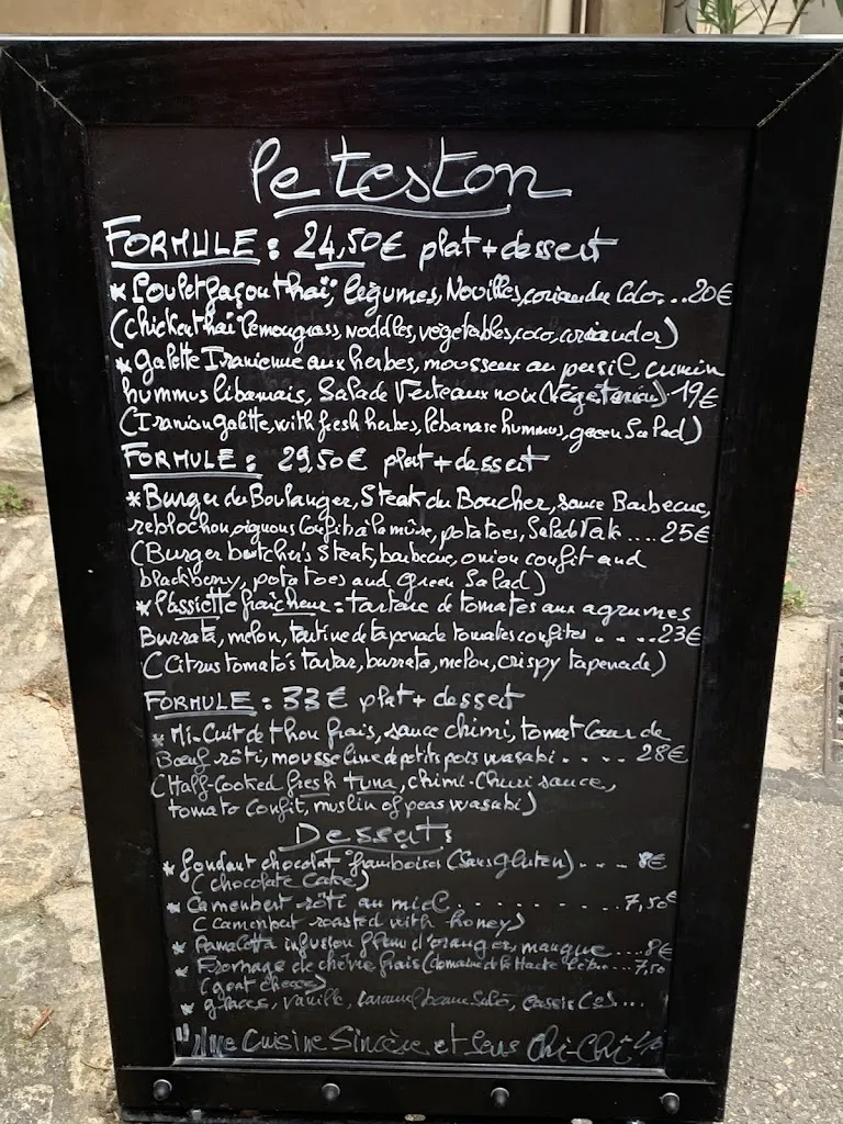 Menu_Le Teston_Gordes_image_2
