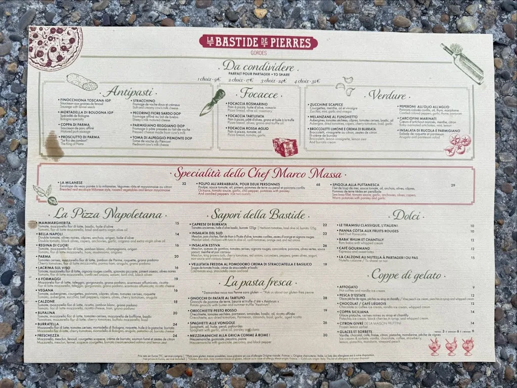 Menu_La Bastide de Pierres_Gordes_immagine_1