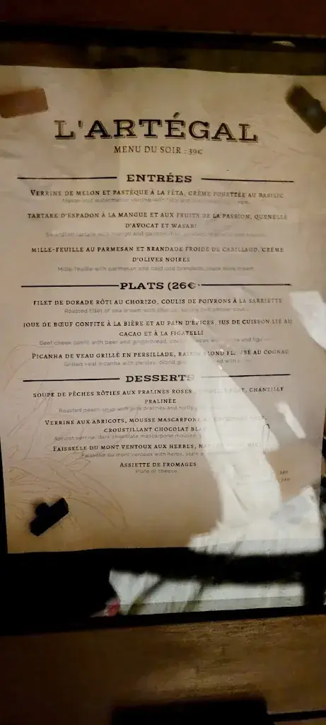 Menu_L'Artégal_Gordes_image_2