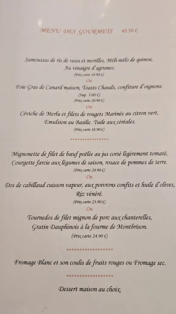 Menu_Auberge Du Marais_Chapelle-en-Lafaye_image_1