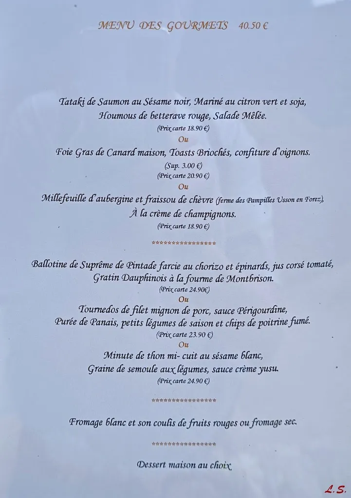 Menu_Auberge Du Marais_Chapelle-en-Lafaye_image_3