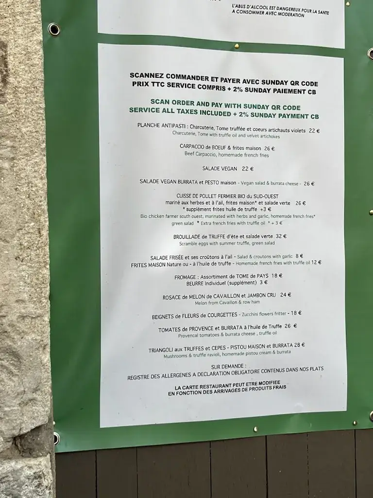 Menu_Le Renaissance_Gordes_image_3