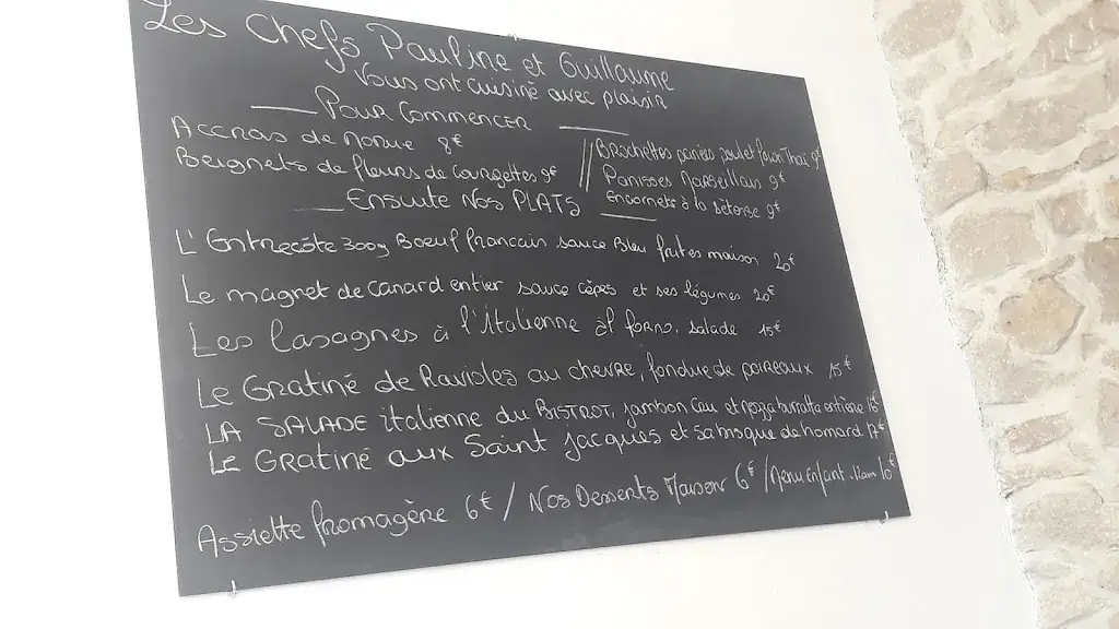Menu_Le bistrot sous les platanes_Graveson_image_4