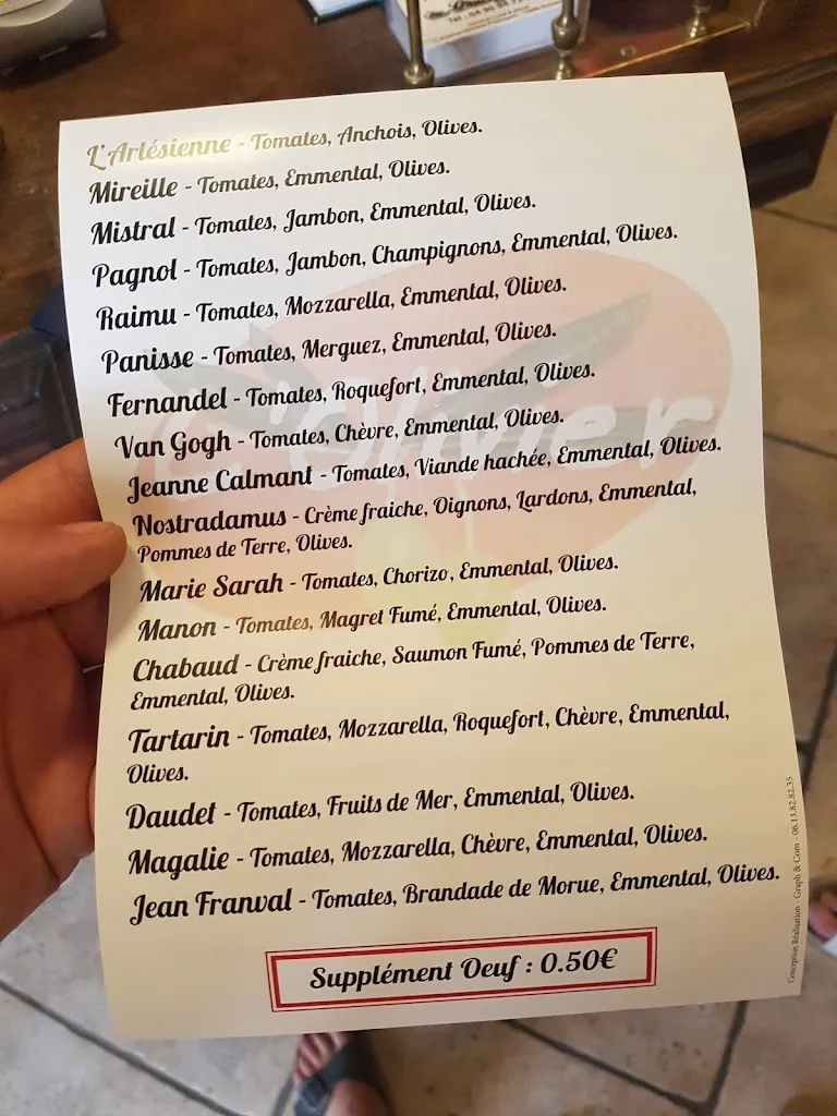 Menu_L'Olivier_Graveson_image_1