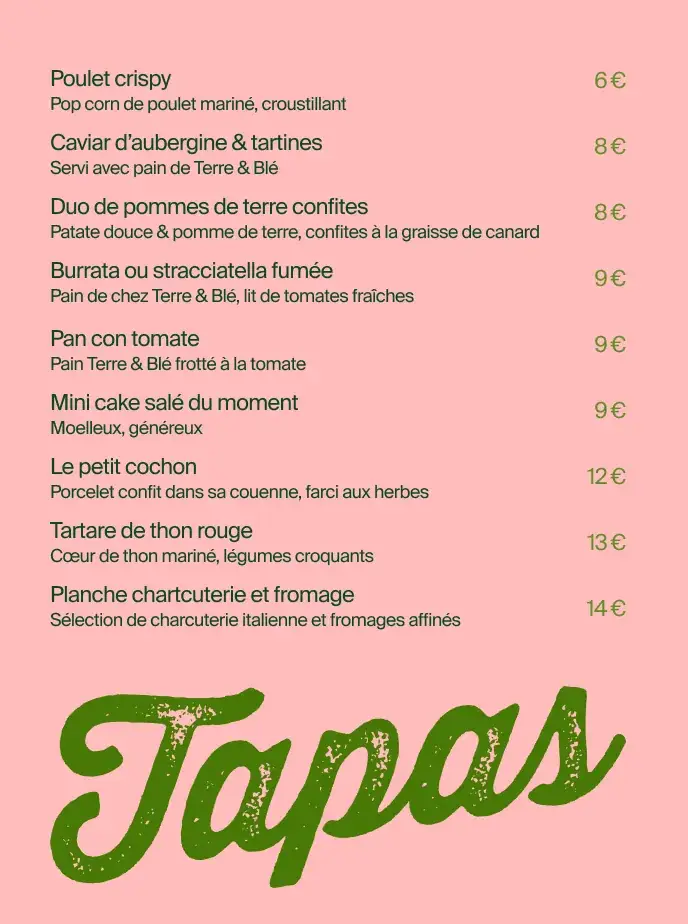 Menu_Le Saint Michel_Graveson_image_1