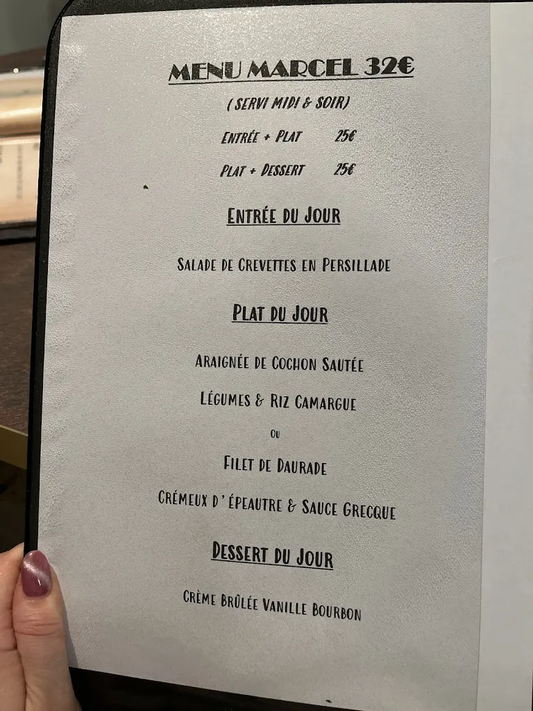 Menu_LA TABLE DE MARCEL_Graveson_image_2