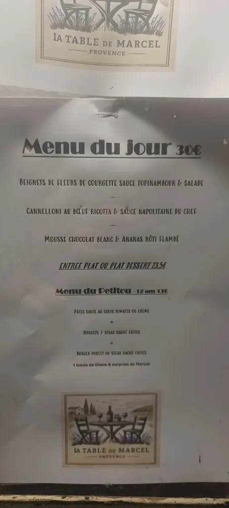 Menu_LA TABLE DE MARCEL_Graveson_image_3