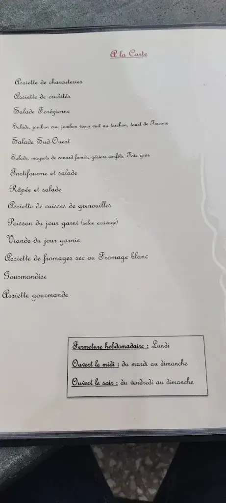 Auberge du Château Restaurant in Saint-Bonnet-les-Oules