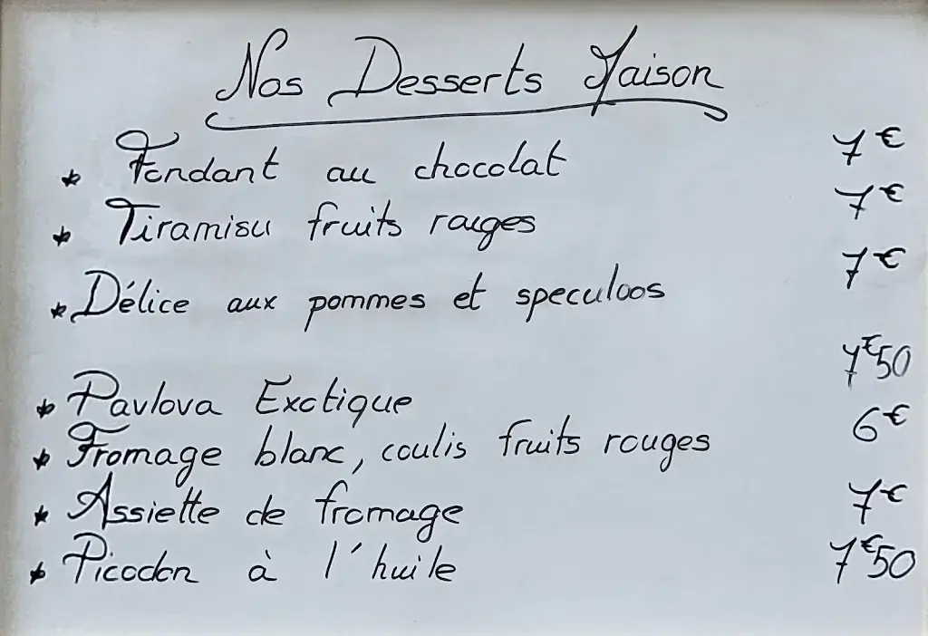 Menu_La Truffe Noire_Grillon_image_1