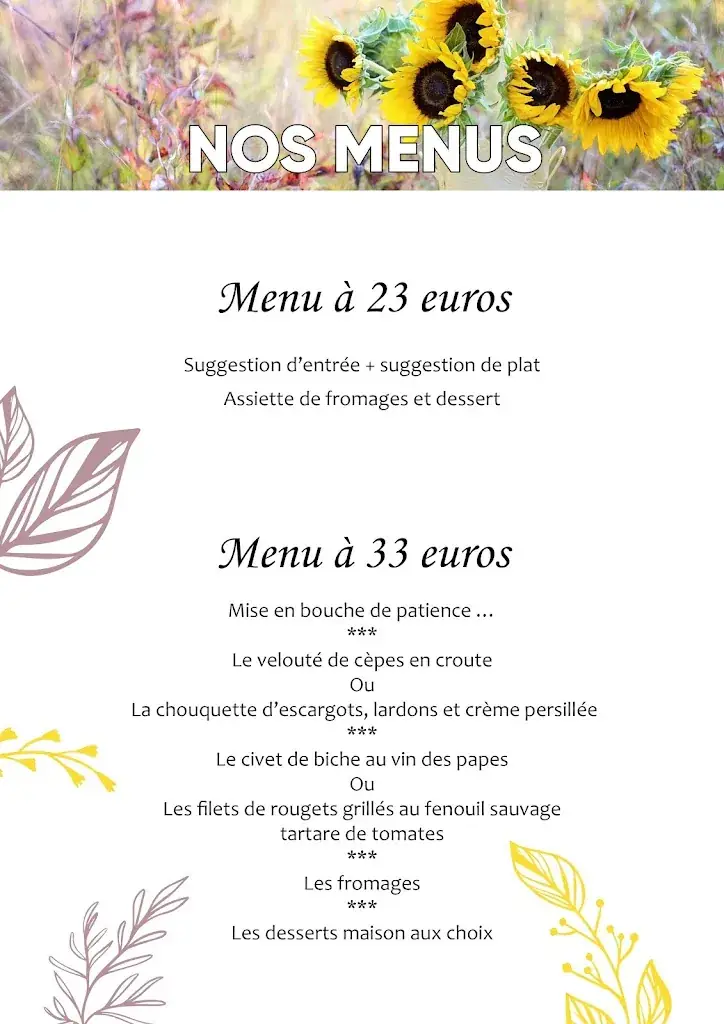 Menu_Auberge des Papes_Grillon_image_3