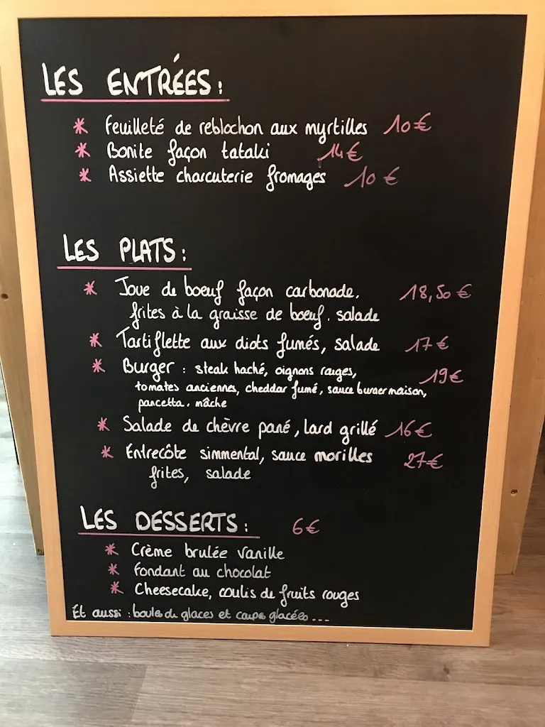 Menu_Le Take Off_Arâches-la-Frasse_immagine_2