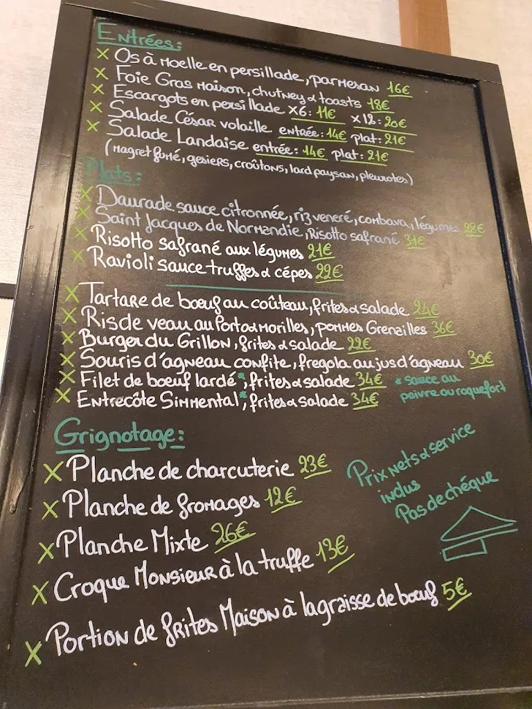 Menu_Le Grillon_Lorgues_image_4