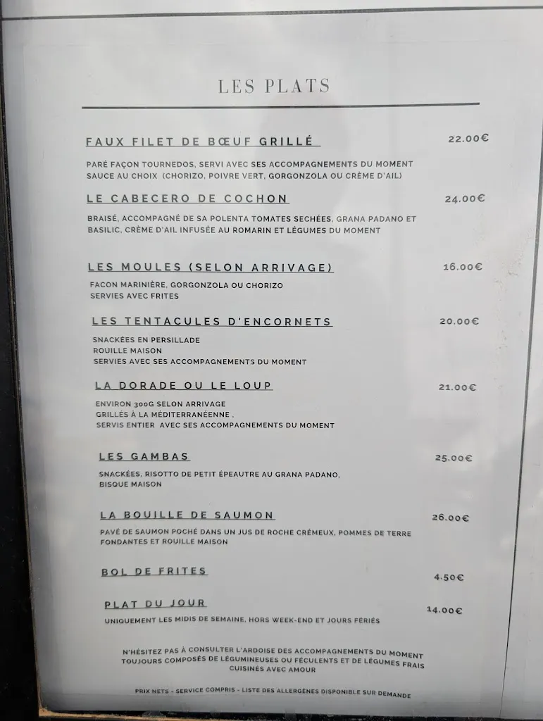Menu_U PRIMU Restaurant_Hyères_image_1
