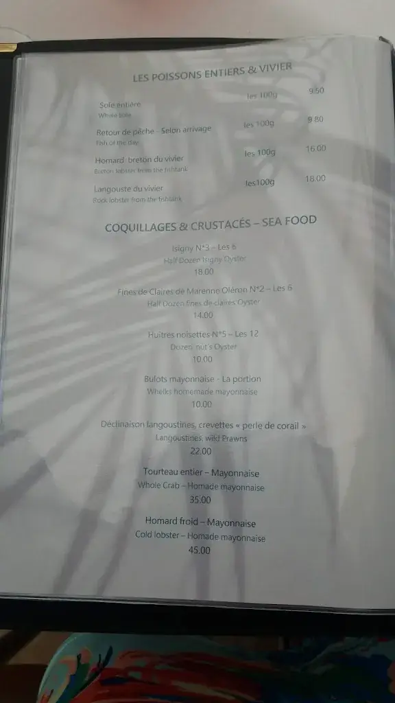 Menu_Brasserie des Iles_Hyères_image_4