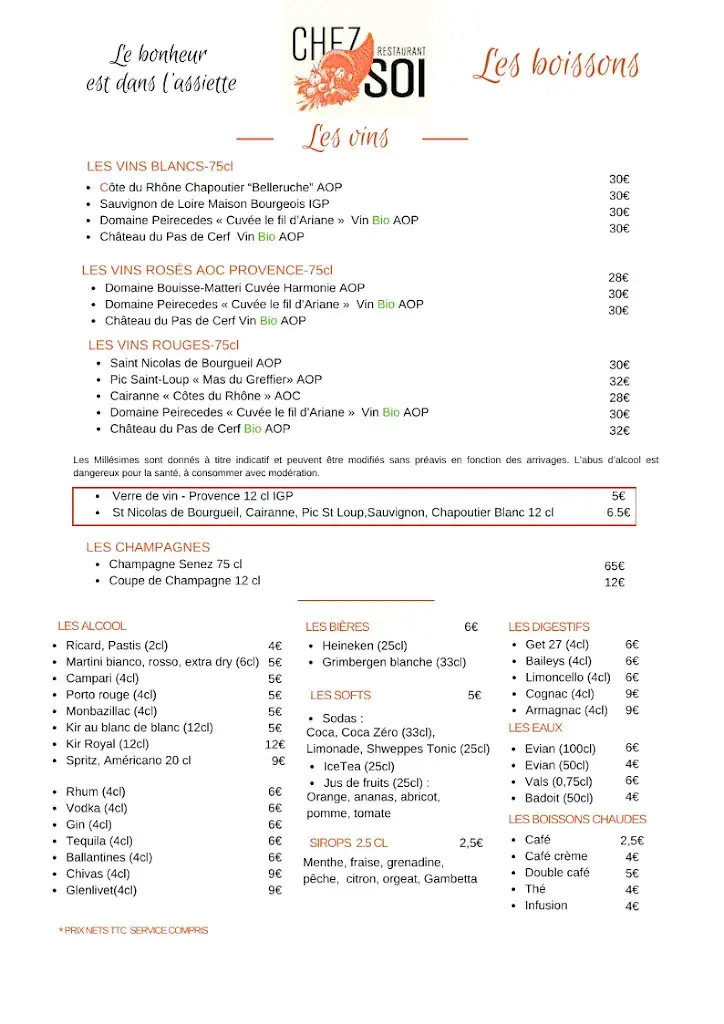 Menu_Chez Soi_Hyères_image_2