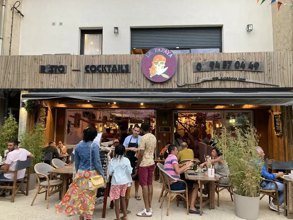 Le Papaya ristorante a Hyères