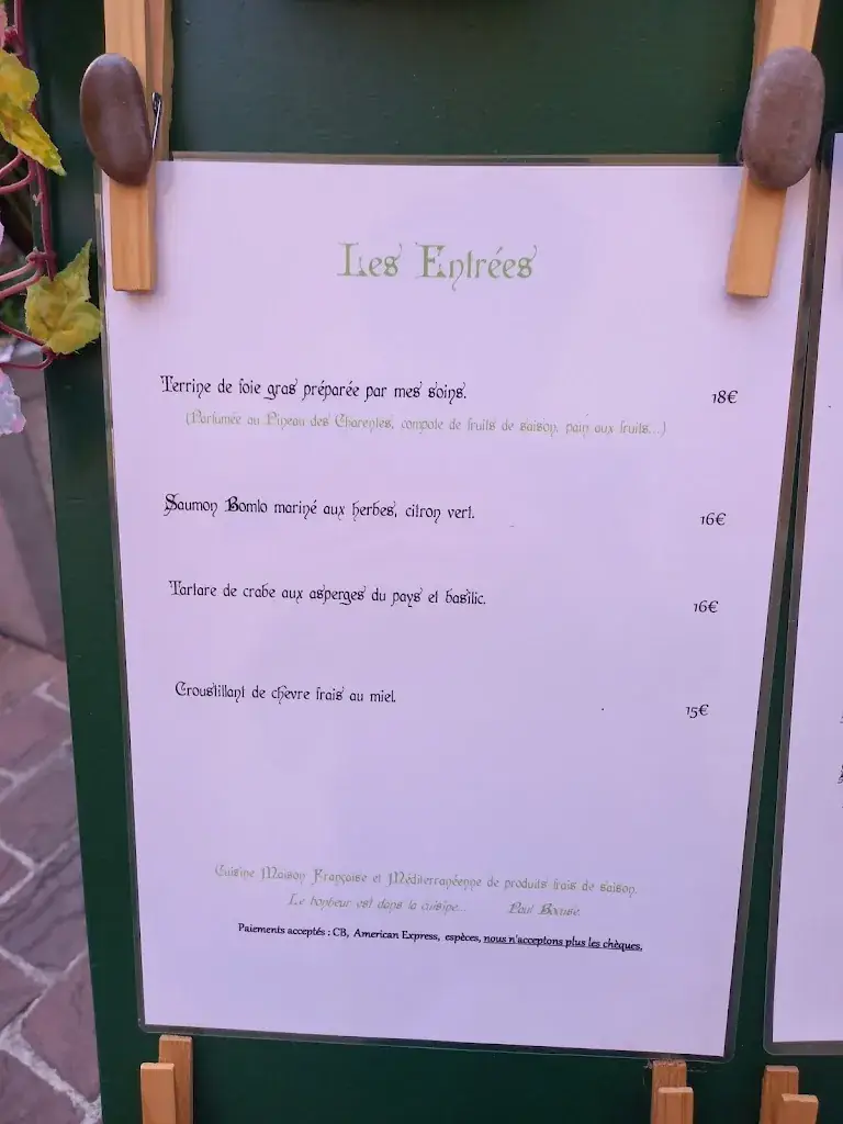 Menu_Au Fil de L'eau - Hyères_Hyères_image_4