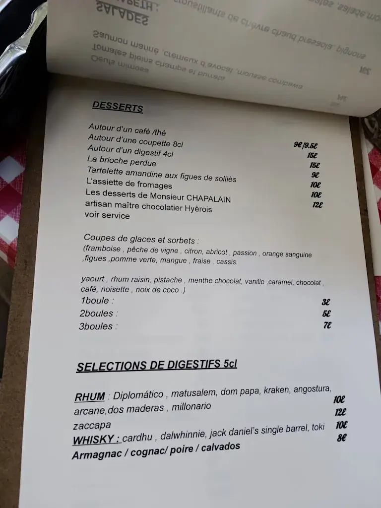 Menu_Au Pied d'Poule_Hyères_image_2