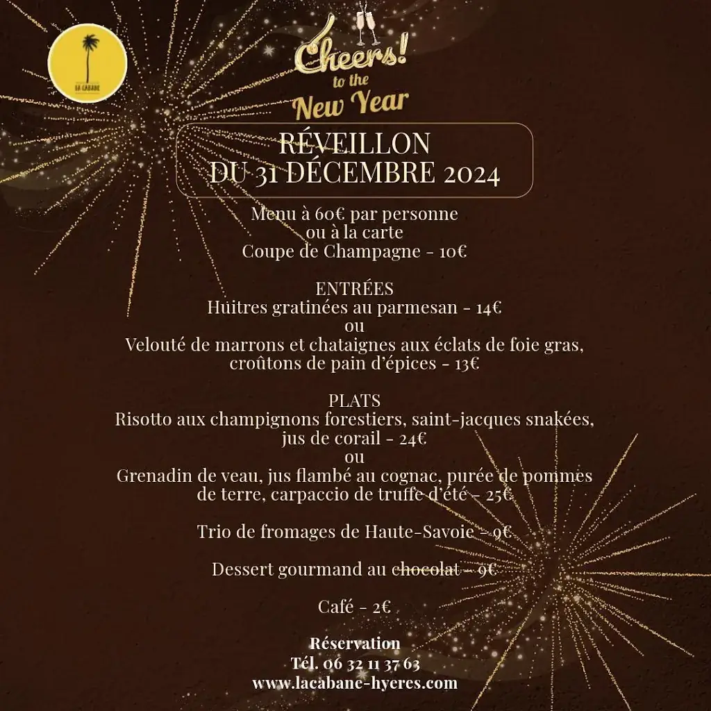 Menu_Restaurant La Cabane_Hyères_immagine_1