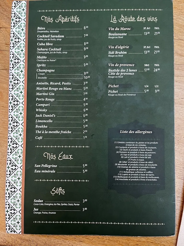 Menu_Le Jardin de Saradam_Hyères_image_3