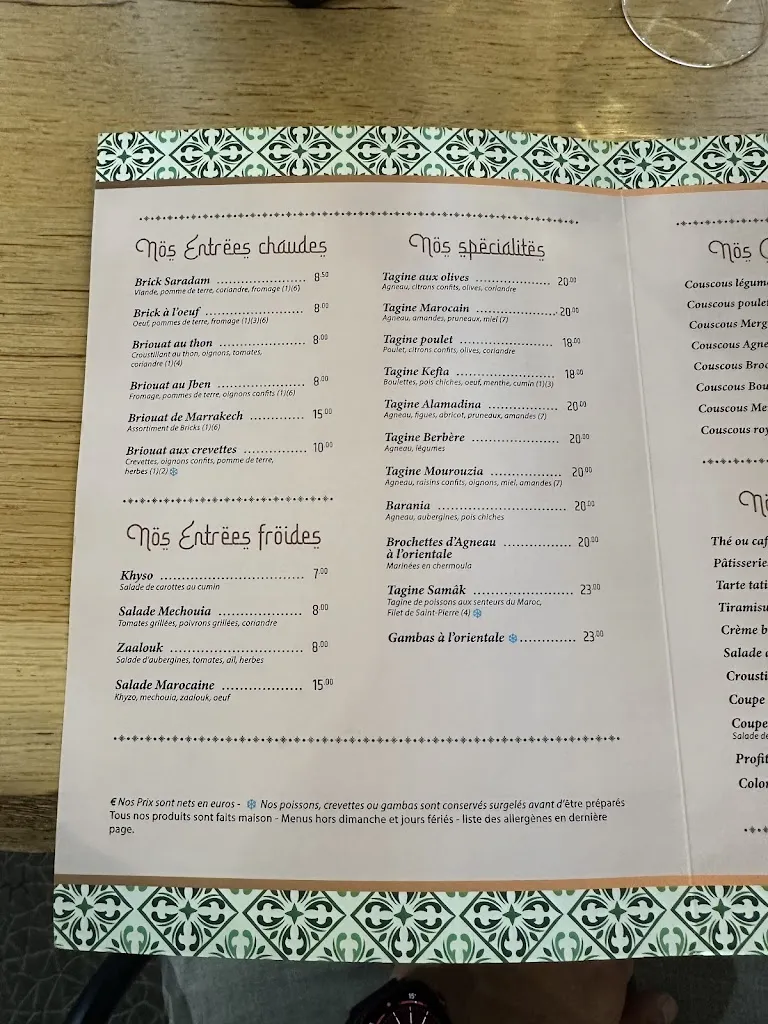 Menu_Le Jardin de Saradam_Hyères_image_4