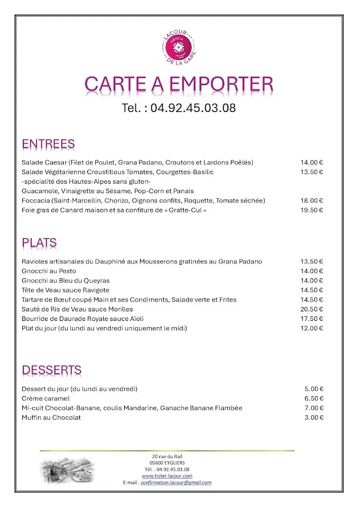 Menu_Lacour - Restaurant - Brasserie - Bar_Eygliers_immagine_2