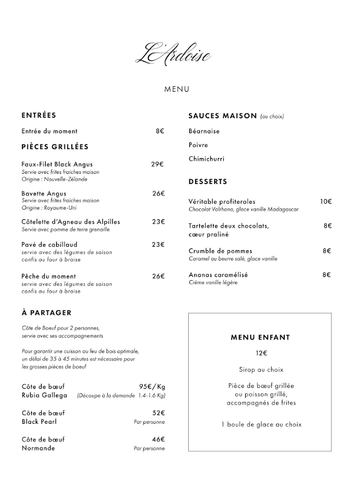 Menu_L'Ardoise_Gréoux-les-Bains_immagine_1