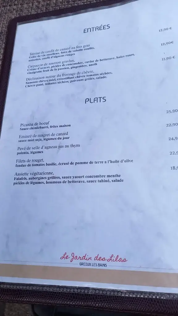 Menu_Le Jardin Des Lilas_Gréoux-les-Bains_image_3