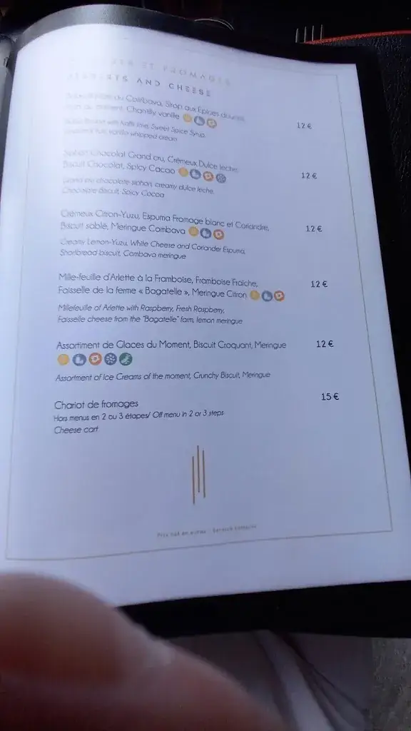 Menu_Restaurant Le Pavillon | Villa Castellane_Gréoux-les-Bains_image_1