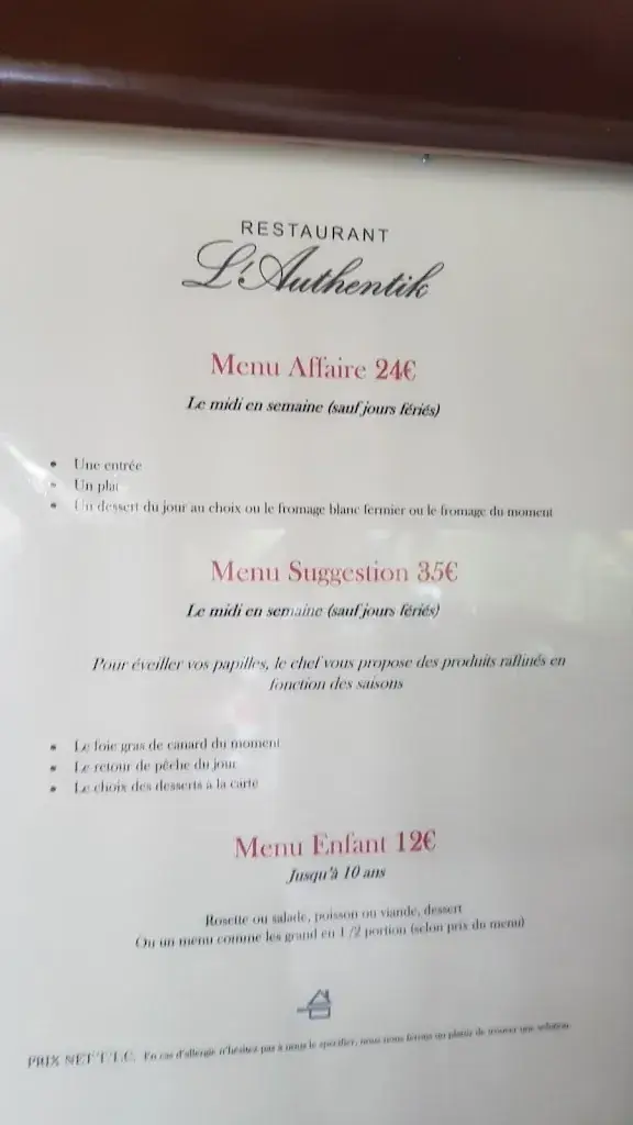 Menu_Restaurant L'Authentik_Alby-sur-Chéran_image_1