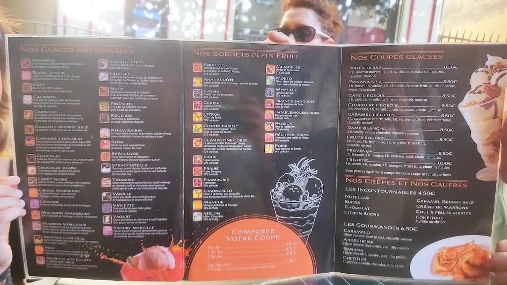 Menu_Glacier L’ Atelier_Gréoux-les-Bains_image_2