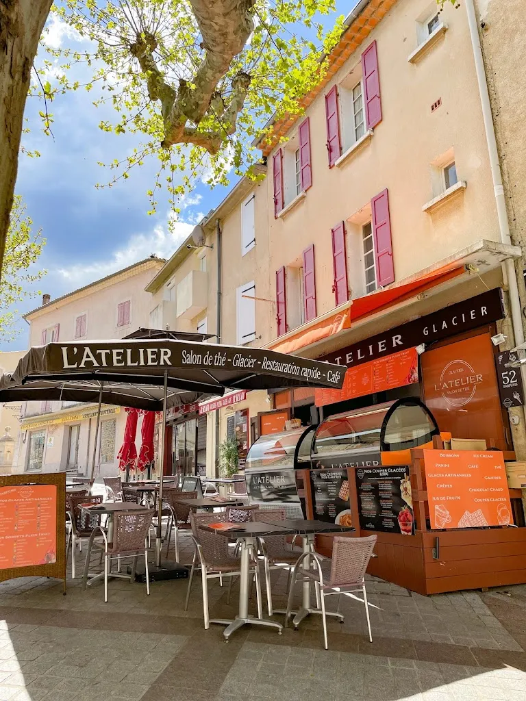 Glacier L’ Atelier restaurant in Gréoux-les-Bains