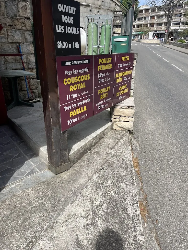 La Rotisserie du Jet d'Eau restaurant in Gréoux-les-Bains