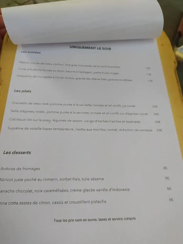 Menu_La Cuisine Du Marché_Nyons_image_2