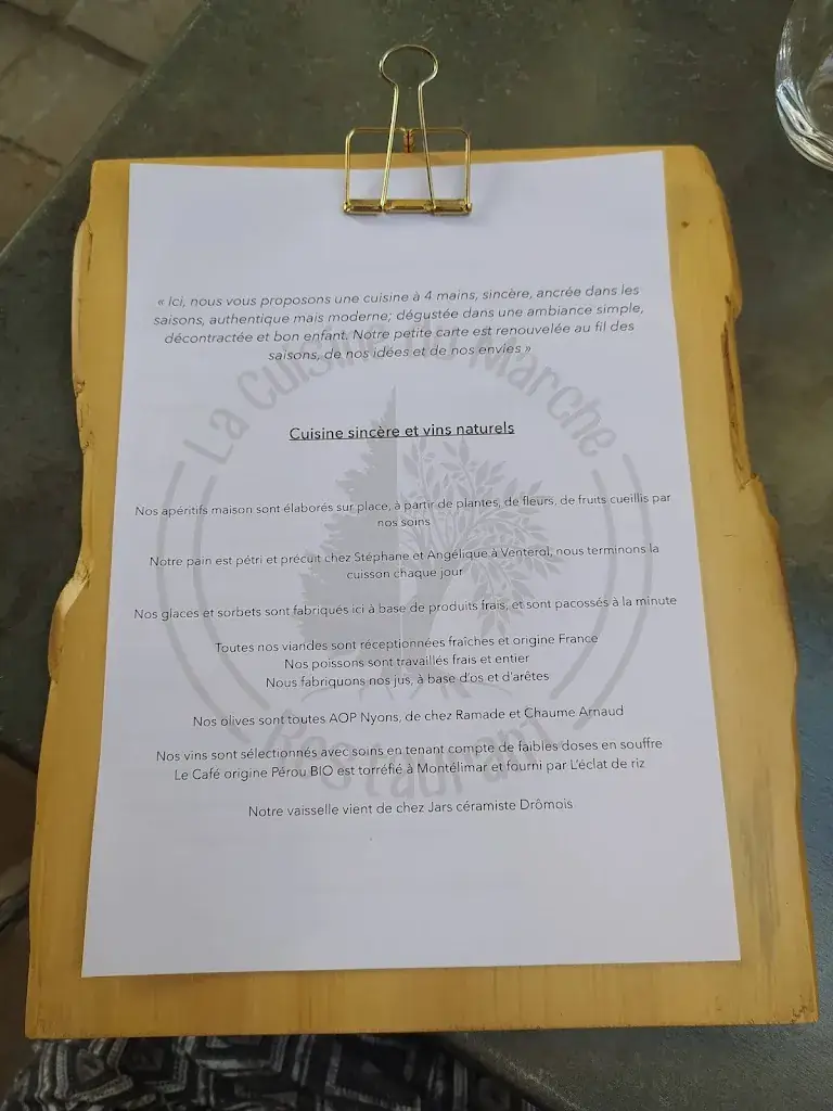 Menu_La Cuisine Du Marché_Nyons_image_3