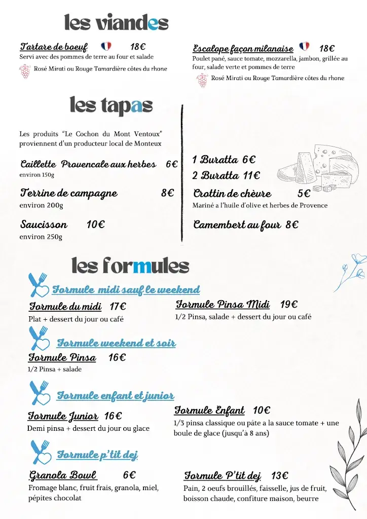 Menu_Brusco restaurant_Jonquières_image_2