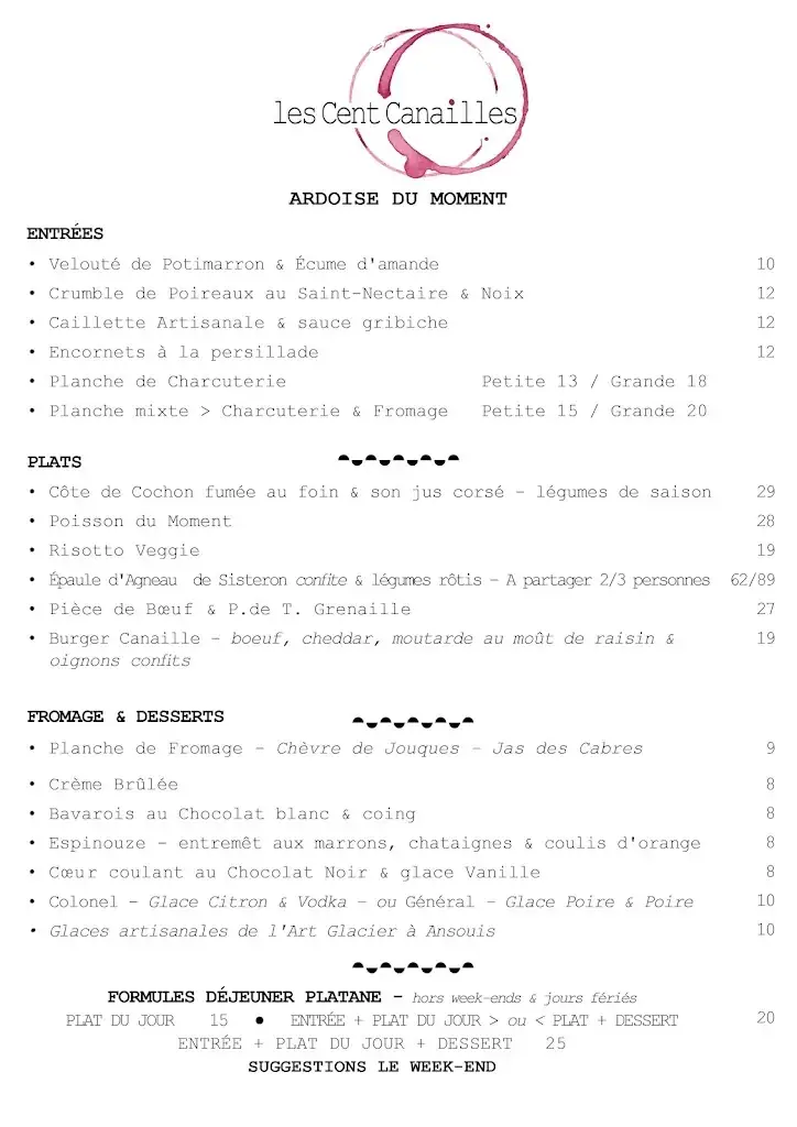 Menu_Les Cent Canailles_Jouques_image_1