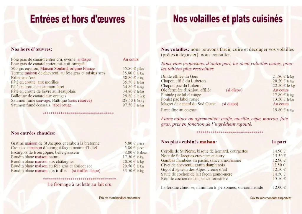 Menu_Le Bœuf Chantant_Saint-Paul-lès-Durance_image_2