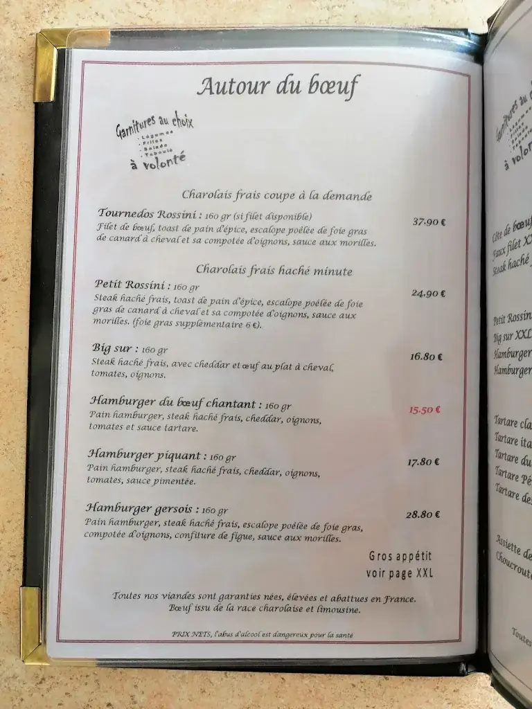 Menu_Le Bœuf Chantant_Saint-Paul-lès-Durance_image_4