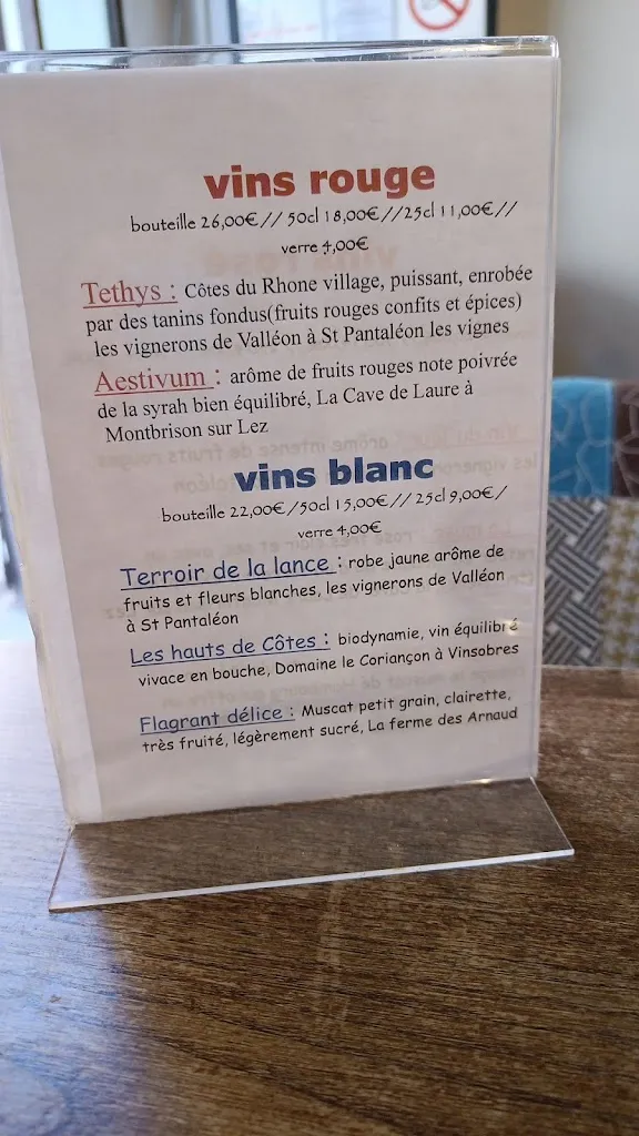 Menü_Le Bel Hambourg_Nyons_Bild_2